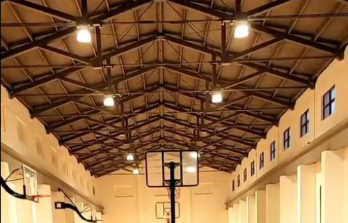 銅川王益區籃球訓練營照明